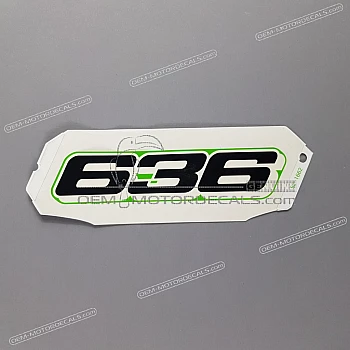 Emblème 636 pour carénage supérieur