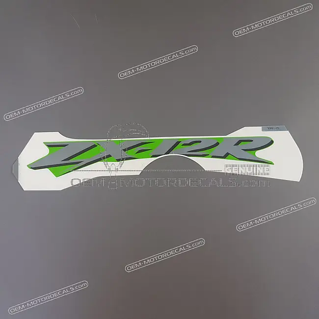 Kawasaki Ninja ZX-12R Carenatura Inferiore Adesivo ZX-12 Lato Sinistro OEM 560521840