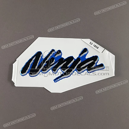 OEM Decals Kawasaki ZX9R 2003 - Blue • Original Stickers