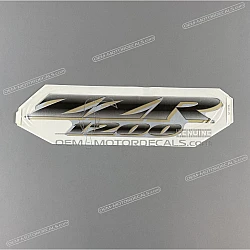 Side cowling decal, left side