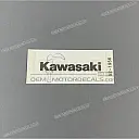Autocollant KAWASAKI pour saute-vent