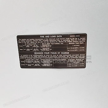 Vorsicht Etikett, Reifenlast