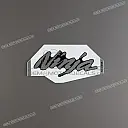 Autocollant logo Ninja pour flanc de carénage
