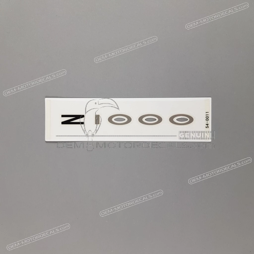 Kawasaki Z1000 Heckverkleidung Z1000 Emblem Logo Grafik Original Werks-OEM Teil 560540011