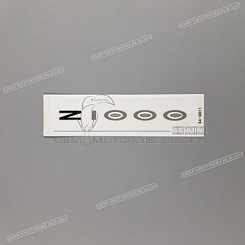 Heckverkleidung Z1000 Emblem