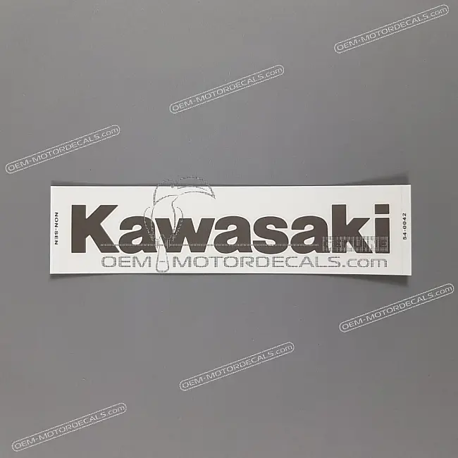 Kawasaki Z750 Fuel Tank Kawasaki Lettering Decal OEM 56054-0042