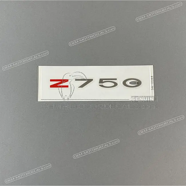 Kawasaki Z750 Heckverkleidung Z750 Logo Emblem Seitenbereich Original OEM 56054-0044 Grafik