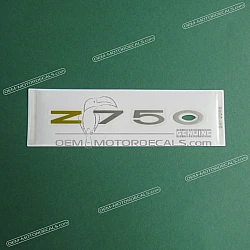 Adesivo posteriore coda carena