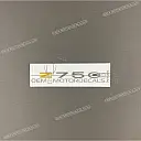 Z750 sticker achterkap