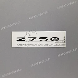 Adesivo posteriore coda carena