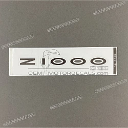 Copertura posteriore Z1000 grafica