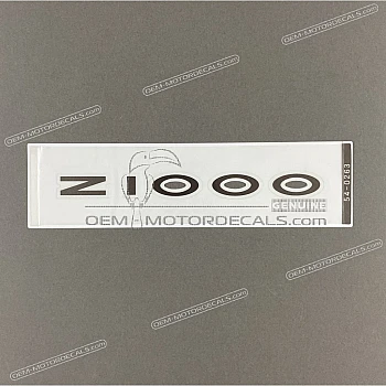 Copertura posteriore Z1000 grafica