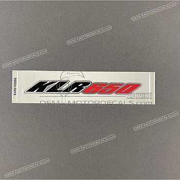 Naklejka na tylną owiewkę / zadupek