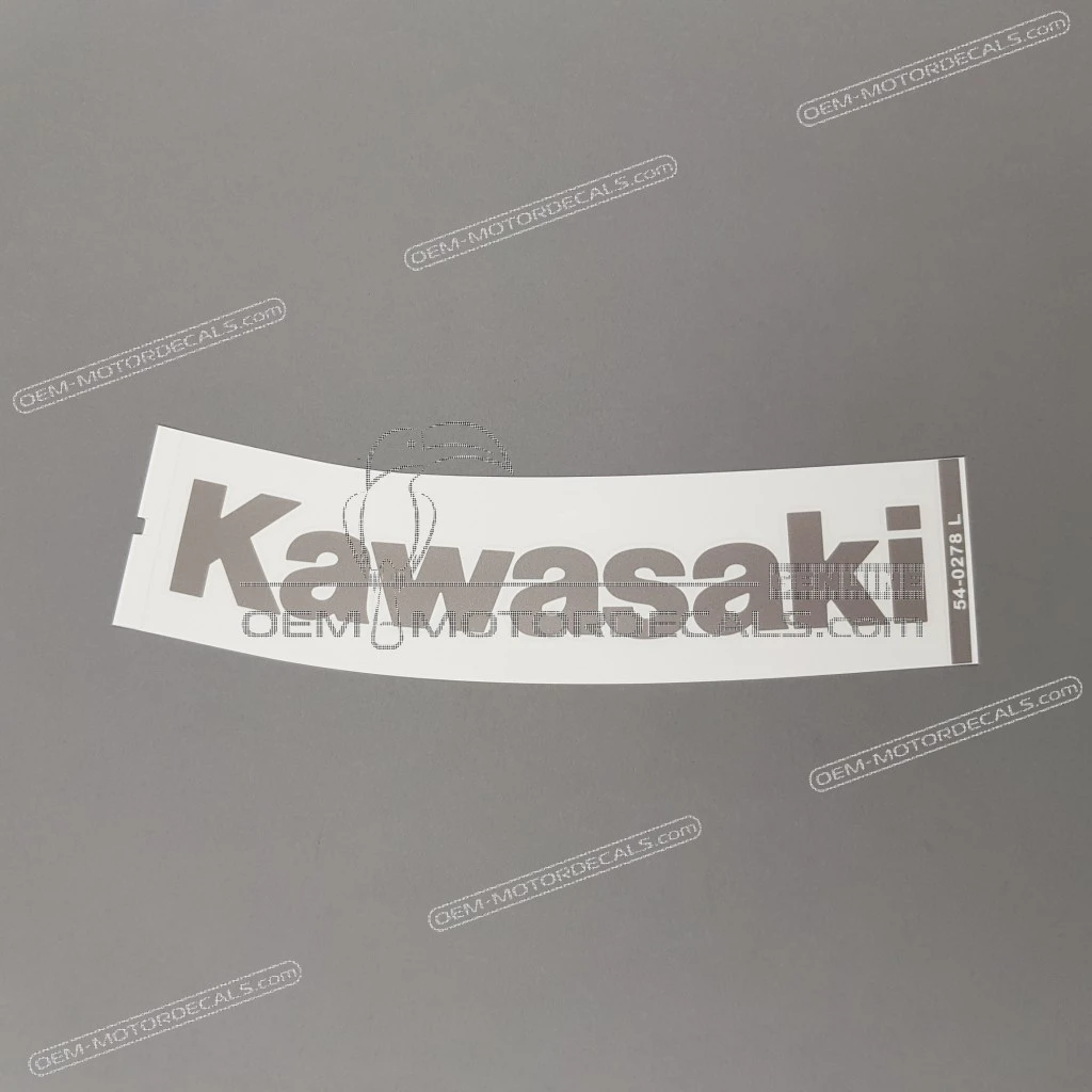 Adesivo Logo Serbatoio Kawasaki Ninja ZX-6R Lato Sinistro OEM 560540278