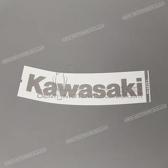 Adesivo Logo Serbatoio Kawasaki Ninja ZX-6R Lato Sinistro OEM 560540278
