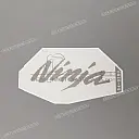 Zijkap Ninja sticker