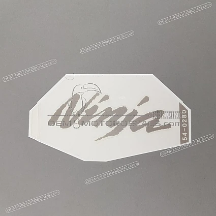 OEM Decals Kawasaki ZX6R 2009 - Blue • Original Stickers