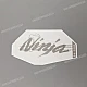 Kawasaki Ninja ZX-6R Adesivo Grafico Logo Ninja Carena Laterale OEM 560540280 Parte Originale