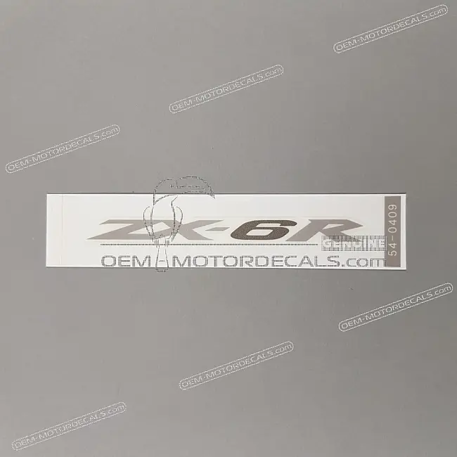 Kawasaki Ninja ZX-6R Adesivo codone ZX-6R OEM 56054-0409