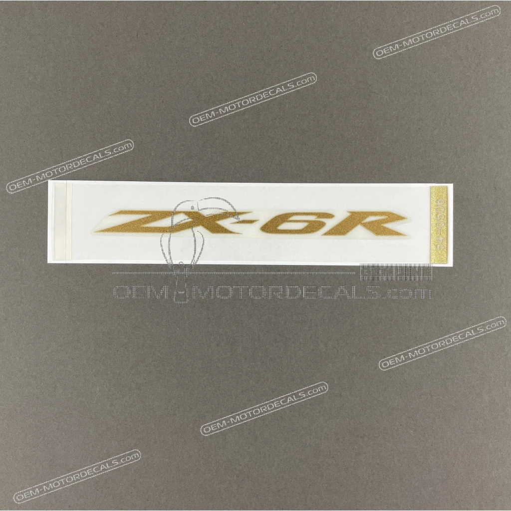 Kawasaki Ninja ZX-6R Adesivo Codone ZX-6R OEM 560540506 Grafica Autentica di Fabbrica