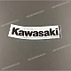 Kawasaki Ninja ZX-6R Brandstof tank KAWASAKI Logo Linkerkant OEM 560540507