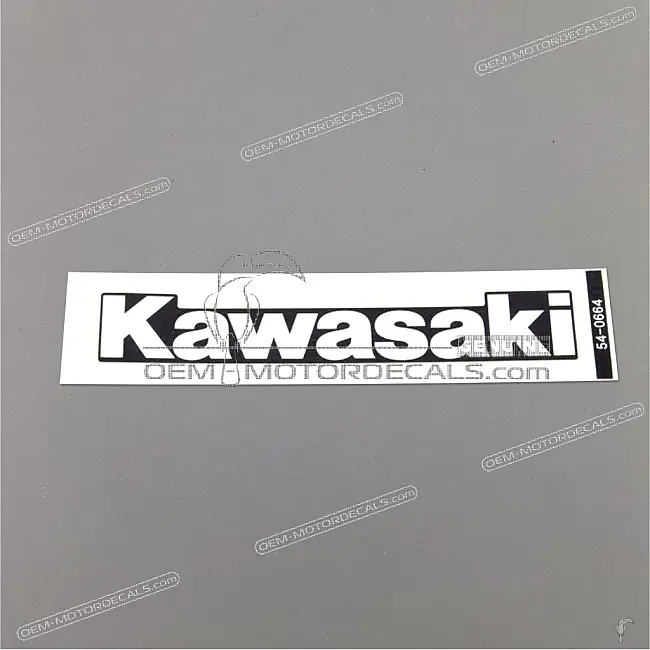 Kawasaki Z1000 carena adesivo KAWASAKI OEM 56054-0664