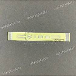 Front fender decal