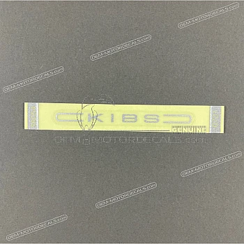 KIBS-embleem voor voorspatbord