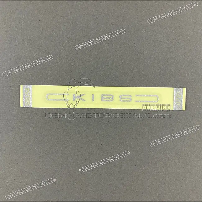 Emblème KIBS garde-boue avant Kawasaki NINJA ZX-6R OEM 56054-0721 Graphique moto authentique d'usine