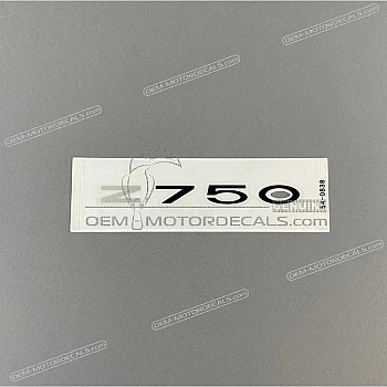 Kontpaneel sticker