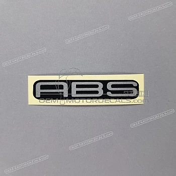 Front fender decal