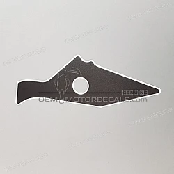 Frame decal, right side