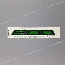 Frame cowling decal