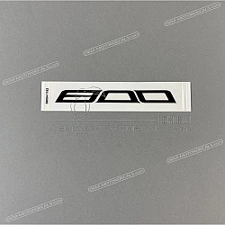 Frame cowling decal