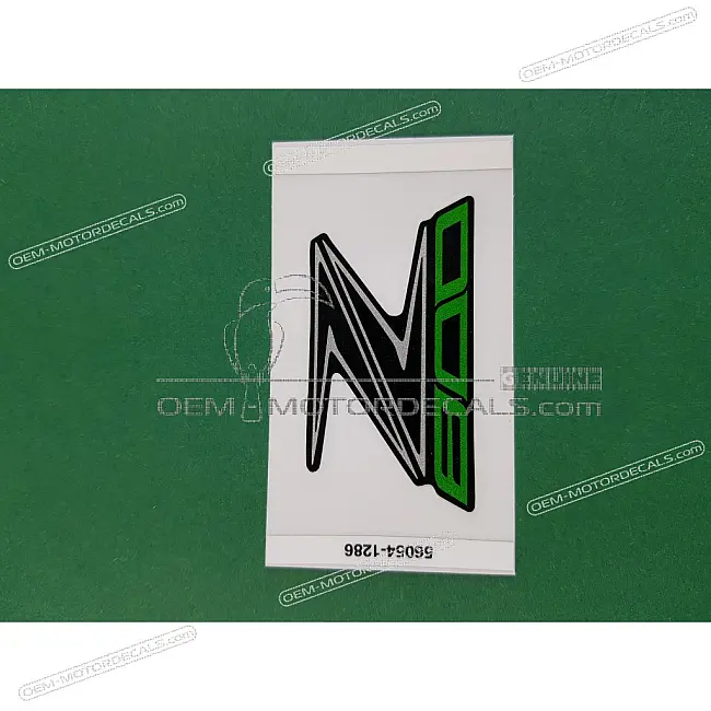 Kawasaki Z800 Naklejka na bak Z800 OEM 560541286 Oryginalna Fabryczna Grafika Klejąca