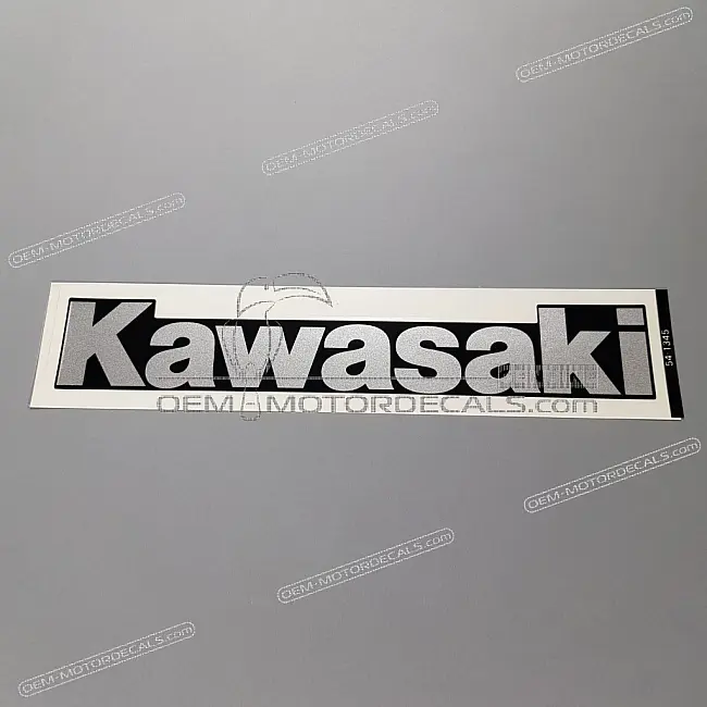 Autocollant logo KAWASAKI pour sabot moteur Kawasaki Ninja ZX-6R OEM 56054-1345