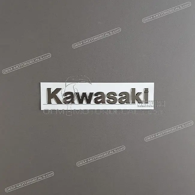 Kawasaki Z1000 Zbiornik paliwa KAWASAKI Napis Emblemat Naklejka OEM 560541356 Oryginalna część fabryczna
