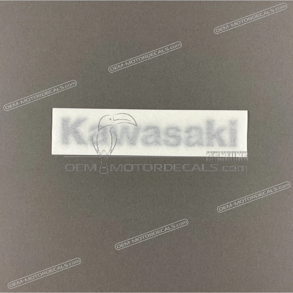 Emblema genuino Kawasaki Z900 guardabarros delantero gráfico original de fábrica pieza 56054-1562