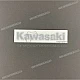 Emblema genuino Kawasaki Z900 guardabarros delantero gráfico original de fábrica pieza 56054-1562