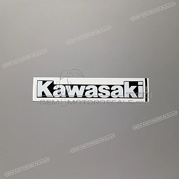 Belly pan decal, right side