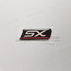 Side cowling decal