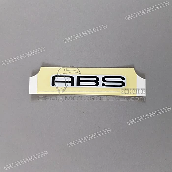 Front fender decal
