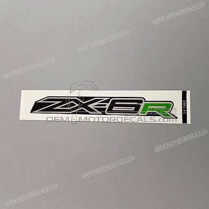 OEM Decals Kawasaki ZX6R 2015 - White • Original Stickers