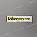 Emblème VERSYS pour flanc de carénage