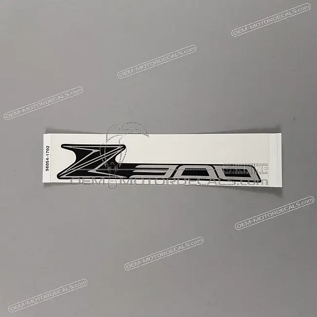 Kawasaki Z300 Logo d'Écope Latérale OEM 560541702