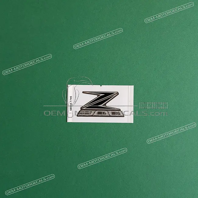 Autocollant de réservoir Kawasaki Z300 gauche OEM 56054-1745