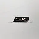 Side cowling emblem