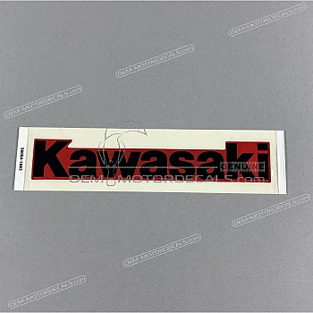 Side cowling decal