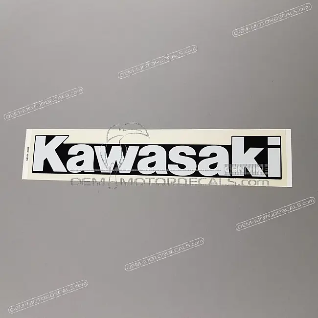 Autocollant logo Kawasaki pour carénage inférieur Ninja 300 OEM 560542001
