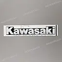 Adesivo logo Kawasaki carena inferiore, lato destro